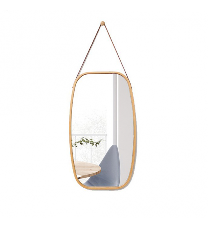 Tükör, természetes bambusz, LEMI 3