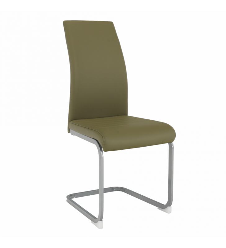 Étkező szék,oliva zöld/szürke, NOBATA