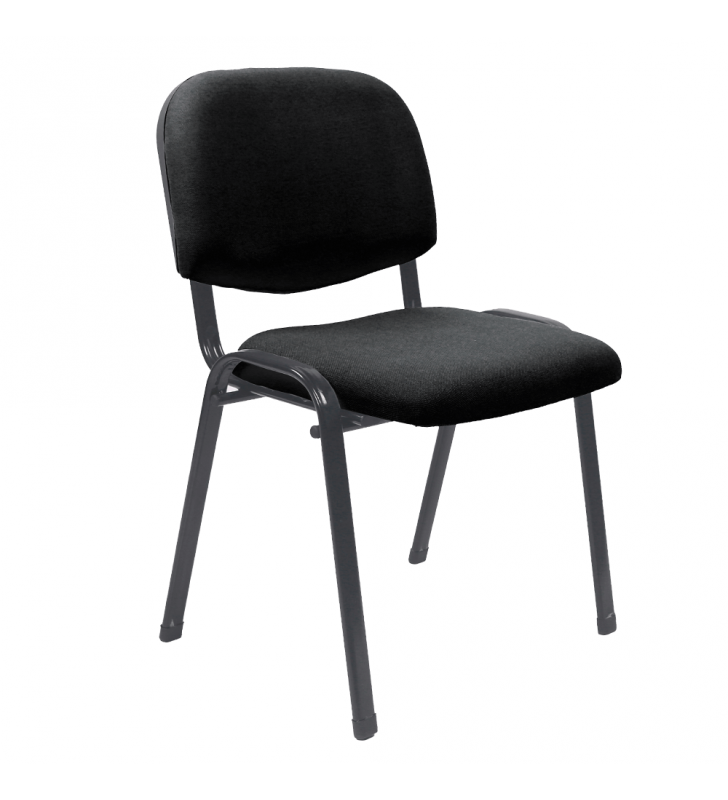 Irodai szék, fekete, ISO 2 NEW